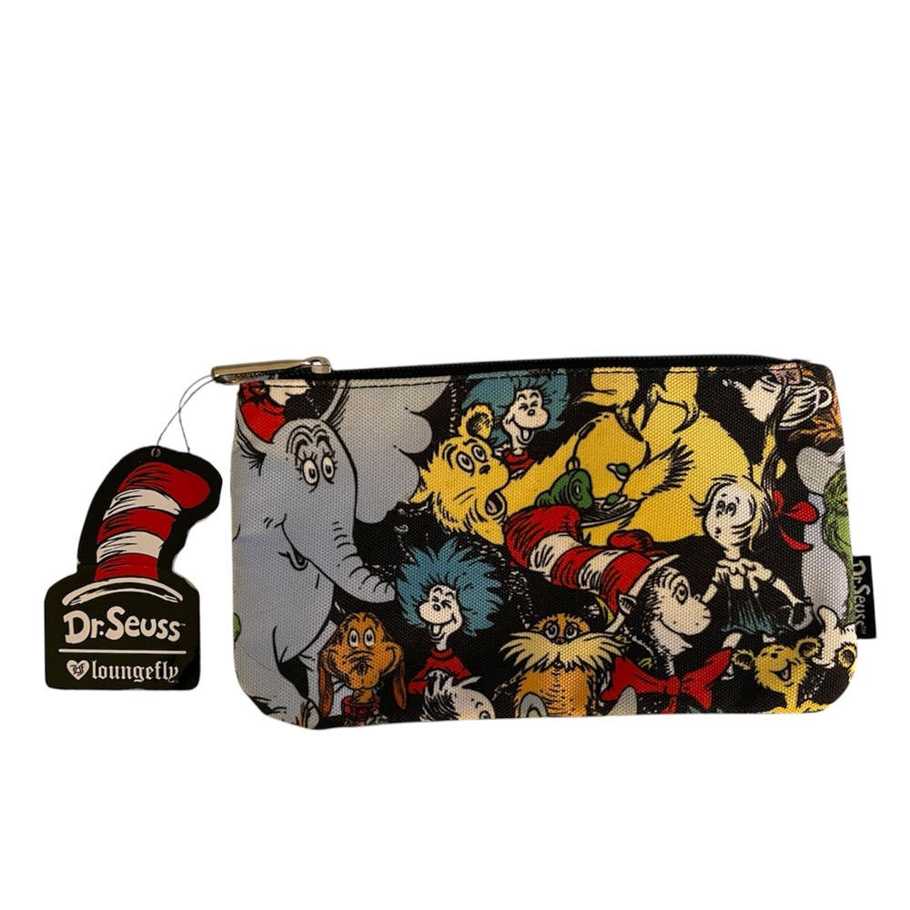 Loungefly Dr. Seuss Character Zip Pouch